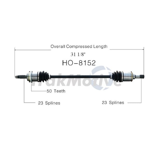 Surtrack Axle Cv Axle Shaft, Ho-8152 HO-8152 - main